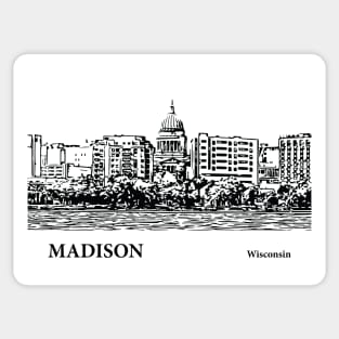 Madison - Wisconsin Sticker